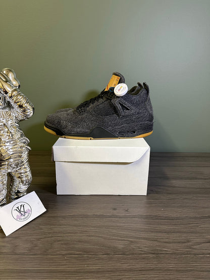 Jordan 4 Retro Levi's Black (Levi's Tag)
